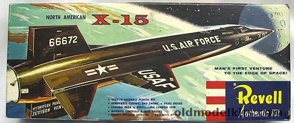Revell 1/65 North American X-15, H198-89 plastic model kit